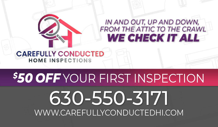 Carefully Conducted Home Inspections full ad