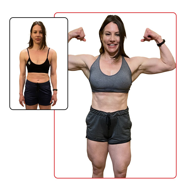 GFC Women's Muscle Building Grand Prize Winner Before and After Images