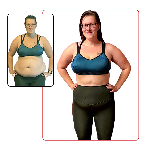 GFC Women's Weight Loss Grand Prize Winner Before and After Images