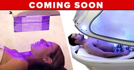 XSport SELF SPA SERVICES - Woman LED Light Facial and Man in Fitness Pod