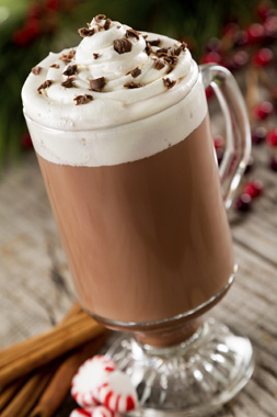 fancy hot chocolate